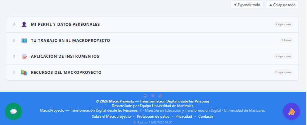 Nuevas funcionalidades en la plataforma de Transformación Digital